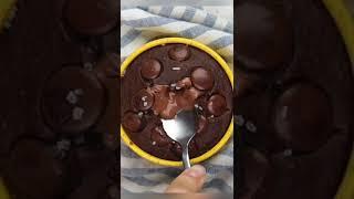 Superfood Healthy Brownie Lava Baked Oats Recipe  #shorts #trending #like #viral #healthyfood
