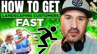 How to Get Landscaping Customers Fast | Local Market Domination Strategy
