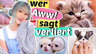 Wer AWW sagt verliert  Unmögliche Challenge!! | ViktoriaSarina