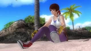 Yuri Sakazaki enjoys her vacation while taking a break from her days of fighting