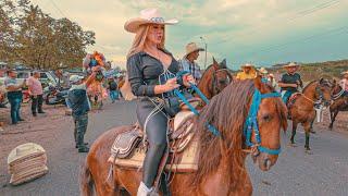 Stunning Women Riding Horses in Colombia 