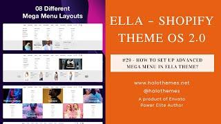 How to set up Advanced Mega Menu in Ella Shopify Theme? (New Tutorial)