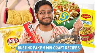 BUSTING *FAKE* 5 MIN CRAFTS RECIPES AND HACKS | WEIRDEST RECIPES EVER TESTED BY SHIVESH