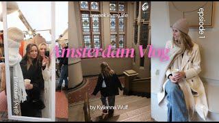 Amsterdam vlog: a week in my life traveling #vlog