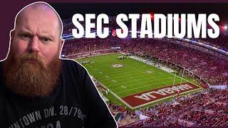 Aussie Reacts to SEC College Football Stadiums