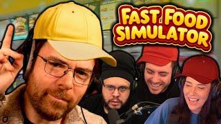 FAST FOOD SIMULATOR ft. Zerator, Mynthos & Gom4rt ! (Best-of Twitch)