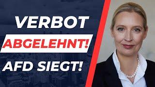 Breaking: Altparteien scheitern am AfD-Verbot – Faeser außer sich!