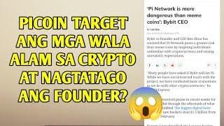 Pi network founder nagtatago at target ang mga wala alam sa crypto?