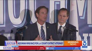 Hochman wins race for L.A. County DA in landslide