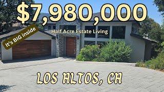 【中文字幕】【湾区豪宅辣评】 INSIDE A $7,980,000  IN LOS ALTOS, CA MANSION WITH EXECUTIVE LIVING | Luxury Style