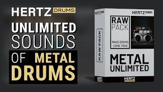 Metal Unlimited Raw Pack - pure drums without eq and compression