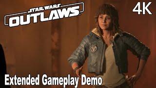 Star Wars Outlaws Full Gameplay Demo Walkthrough No Commentary 4K