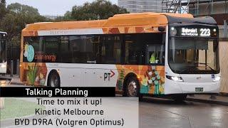 Kinetic Melbourne BYD D9RA (Volgren Optimus)