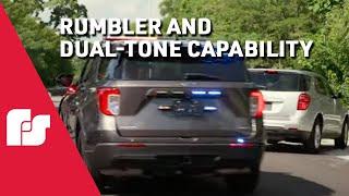 Federal Signal Pathfinder Rumbler and Dual-Tone Capability
