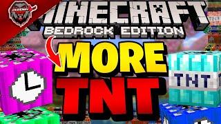 How to Install *MORE TNT* MOD on Minecraft Bedrock Edition [PS4,PS5,XBOX,PE]