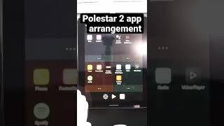 Polestar 2 app arrangement