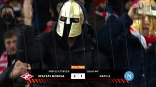 Spartak Moscow 2-1 Napoli | FT scenes as Luciano Spalletti blanks Rui Vitória!