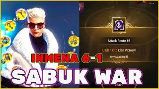 UOTC TEAM MANAGE TO GET 1 ROUTE AT INMENA SABUK WAR  6 -1 | INMENA SABUK WAR | ASIA 8-0 PADIN | MIR4