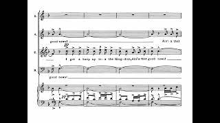 Ain'a That Good News! (Arr. W. L. Dawson for Choir)