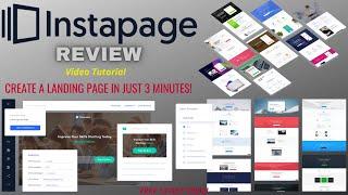 Instapage Review 2021 - Create Professional looking Landing Pages! (Video Tutorial)