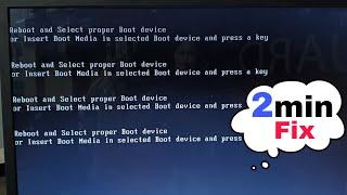 Reboot and Select proper Boot device or Insert Boot Media in selected Boot device and press a key