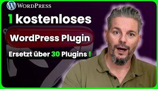 Unglaublich! Dieses WordPress Plugin ersetzt 30+ Plugins!