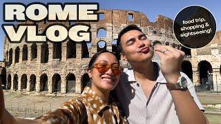 Rome Vlog: Food Trip, Shopping, Sight Seeing! | Laureen Uy