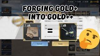 Warpath 9.3 - Forging a gold+ blueprint into a gold++ part