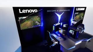 2019 Lenovo Legion Booth Concept