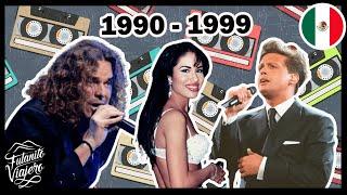 Las 5 Canciones Mexicanas Más Escuchadas Cada Año de los 90s (1990-1999) | Top5 de Cada Año