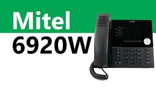 Mitel 6920W WiFi Equipped IP Phone - Product Overview