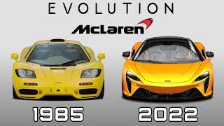 MCLAREN AUTOMOTIVE - EVOLUTION (1985-NOW)