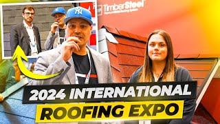 2024 International Roofing Expo | METAL SHINGLES!? SOLAR SHINGLES!? New GAF Products for Homeowners