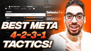 INSANE AI MOVEMENT! 20-0 META 4231 FORMATION & CUSTOM TACTICS | FC 24 ULTIMATE TEAM