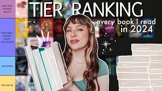 tier ranking every book I read in 2024  100 books