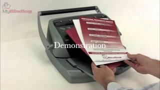 How To Bind Documents with Binding Machine