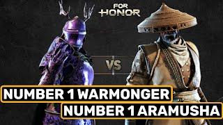 NUMBER 1 RANKED ARAMUSHA VS NUMBER 1 RANKED WARMONGER!