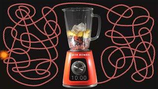 10 Minute Red Fruit Smoothie Timer Bomb