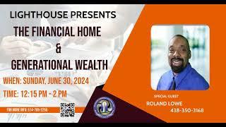 Sunday, June 30, 2024 (Financial Presentation by Roland Lowe)