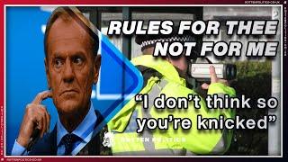 Rules for thee and not for me doesn't work in Poland,Donald Tusk banned