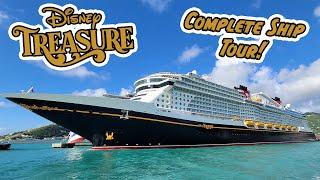 COMPLETE DISNEY TREASURE SHIP TOUR | Deck by Deck