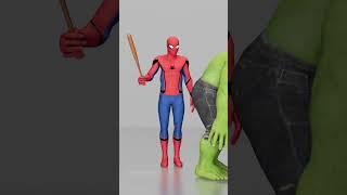 Spiderman vs Captain America vs Batman vs Hulk | Hulk need more angry | Marvel Animation