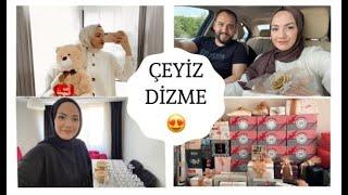 ÇEYİZ SERME | ÇEYİZİMİ DİZİYORUZ, EVİMDEN UFAK DETAYLAR