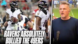 Ravens Bully The 49ers In "Super Bowl 58 Preview" | Pat McAfee Reacts