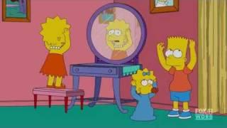 The Simpsons kids freak out about having no hairlines
