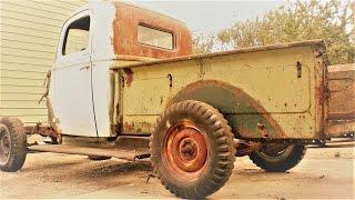 beginning the tear down. (PART 2) 1947 ford p/u rat rod build