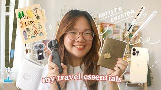 My Travel Essentials (as an artist and creator) | Abbey Sy