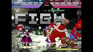 MUGEN Fight - Touhou vs. Christmas (Taking a break from doing requests)