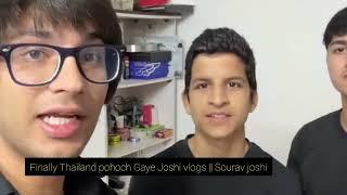 Finally Thailand pohoch Gaye Joshi vlogs ||#souravjoshivlogs  Sourav @souravjvlogs