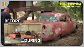 1955 Oldsmobile 2-Door Chop - Full Custom Garage - S01 E06 - Automotive Reality